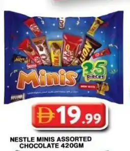 Grand Hyper Market Nestle minis assorted chocolate offer