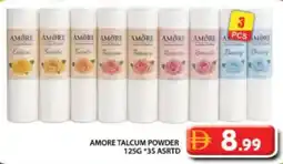 Grand Hyper Market Amore talcum powder asrtd offer