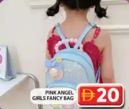 Grand Hyper Market Pink angel girls fancy bag offer