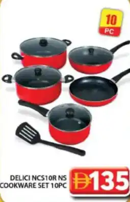 Grand Hyper Market Delici NCS10R ns cookware set 10pc offer