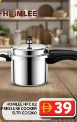 Grand Hyper Market Homlee hpc 02 pressure cooker 5ltr GD5200 offer