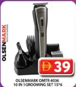 Grand Hyper Market Olsenmark 10 in 1 grooming set OMTR 4036 offer