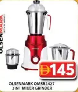 Grand Hyper Market Olsenmark 3in1 mixer grinder OMSB2427 offer