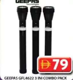 Grand Hyper Market Geepas 3 ini combo pack GFL4622 offer