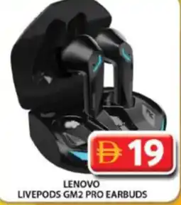 Grand Hyper Market Lenovo livepods gm2 pro earbuds offer