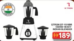 Grand Hyper Market Gtron 1000w heavy indian blender GT-1111IBR offer