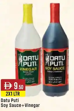 West Zone Supermarket Datu Puti Soy Sauce + Vinegar offer