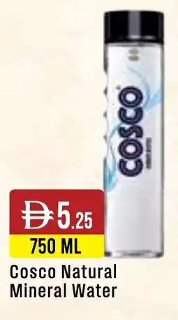 West Zone Supermarket Cosco Natural Mineral Water offer