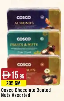 West Zone Supermarket Cosco Chocolate Coated Nuts Assorted offer
