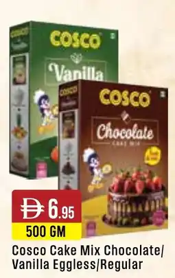 West Zone Supermarket Cosco Cake Mix Chocolate/ Vanilla Eggless/Regular offer