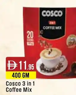 West Zone Supermarket Cosco 3 in 1 Coffee Mix offer