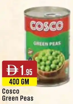 West Zone Supermarket Cosco Green Peas offer