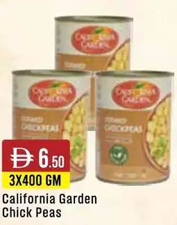 West Zone Supermarket California Garden Chick Peas offer