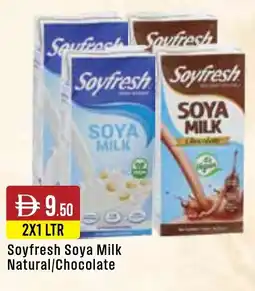 West Zone Supermarket Soyfresh Soya Milk Natural/Chocolate offer