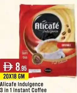 West Zone Supermarket Alicafe Indulgence 3 in 1 Instant Coffee offer