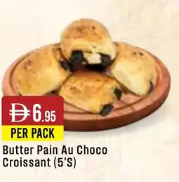 West Zone Supermarket Butter Pain Au Choco Croissant (5'S) offer