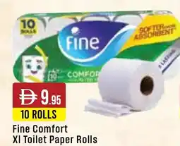 West Zone Supermarket Fine Comfort XI Toilet Paper Rolls offer
