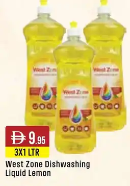West Zone Supermarket West Zone Dishwashing Liquid Lemon offer