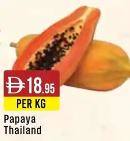 West Zone Supermarket Papaya offer