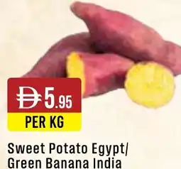 West Zone Supermarket Sweet Potato / Green Banana offer