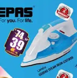 Hashim Hypermarket GEEPAS Ironbox offer