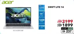 E City Acer Swift Lite 14 offer
