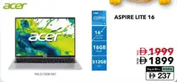 E City Acer Aspire Lite 16 offer