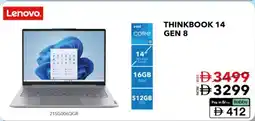E City Lenovo Thinkbook 14 Gen 8 offer