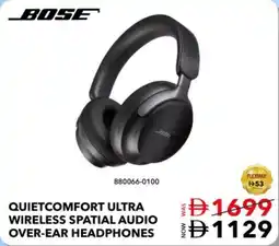 E City Bose quietcomfort ultra wireless spatial audio over-ear headphones 880066-0100 offer