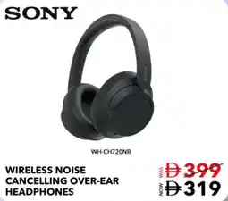 E City Sony wireless noise cancelling over-ear headphones WH-CH720NB offer