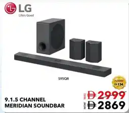 E City LG 9.1.5 channel meridian soundbar S95QR offer