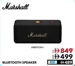 E City Marshall bluetooth speaker offer