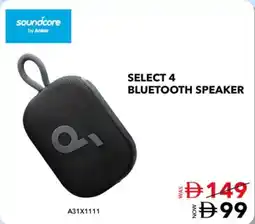 E City Soundcore select 4 bluetooth speaker A31X1111 offer