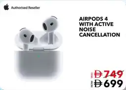 E City Airpods 4 with active noise cancellation offer