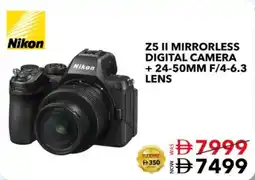 E City Z5 II mirrorless digital camera + 24-50MM F/4-6.3 lens offer