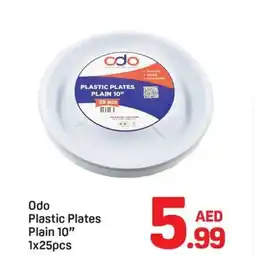 Day To Day Odo Plastic Plates Plain 10 offer