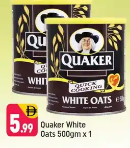 Shaklan QUAKER Oats offer