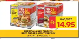 Spar AMERICANA Chicken Burger offer