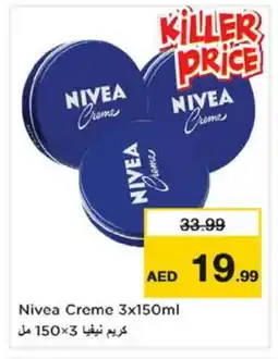 Nesto Nivea Face cream offer