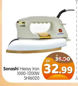 Al Madina Hypermarket SONASHI Ironbox offer