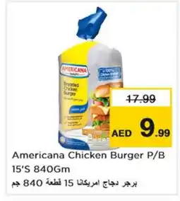 Nesto AMERICANA Chicken Burger offer