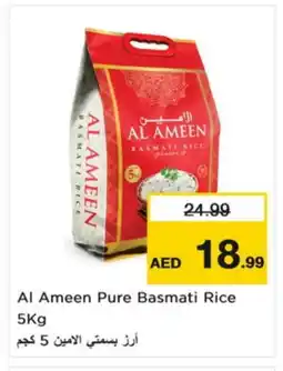 Nesto AL AMEEN Basmati / Biryani Rice offer