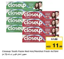 Nesto CLOSE UP Toothpaste offer