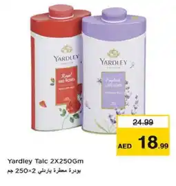Nesto YARDLEY Talcum Powder offer