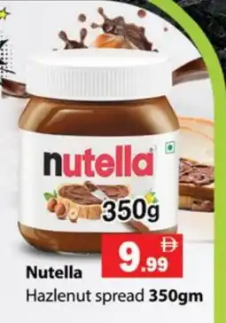 Gulf Hypermarket NUTELLA Chocolate Spread offer