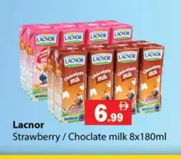 Gulf Hypermarket LACNOR Flavoured Milk offer