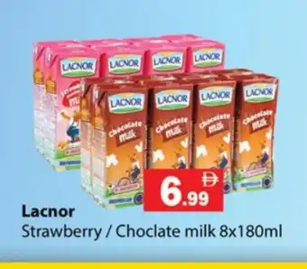 Zain Hypermarket LACNOR Flavoured Milk offer