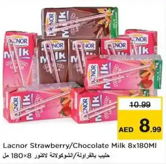 Nesto Lacnor Strawberry/Chocolate Milk offer