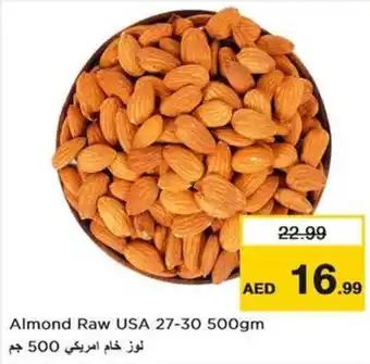Nesto Almond Raw USA 27-30 offer