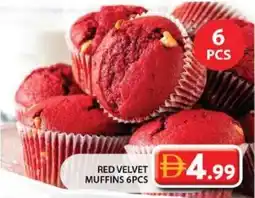 Grand Mall Sharjah Red velvet muffins offer